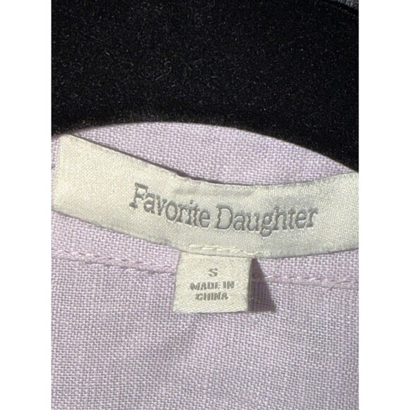 Favorite Daughter Women's 100% Linen Maxi Shirt Dress  Size Small - Picture 9 of 10